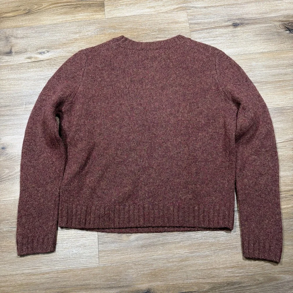 rue blanche Size 1 Wool Knit Pullover Sweater Crew Neck